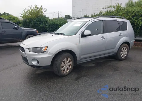2013 Mitsubishi Outlander Es from USA, damaged, VIN JA4AS2AW8DU006084